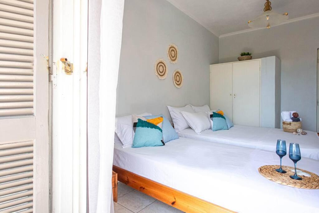Blue Maraci 2 - Sea View, Kitchen, Beach Access Apartment Himare Exterior photo